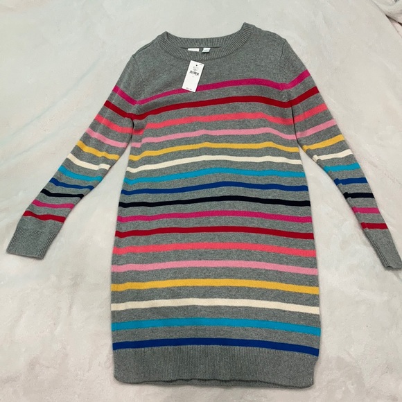 Girl’s Gap kids L (10) rainbow sweater dress
